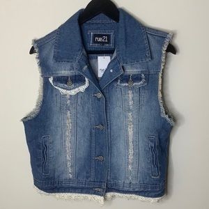 *BLACKFRIDAY5* NWT rue 21 jean jacket